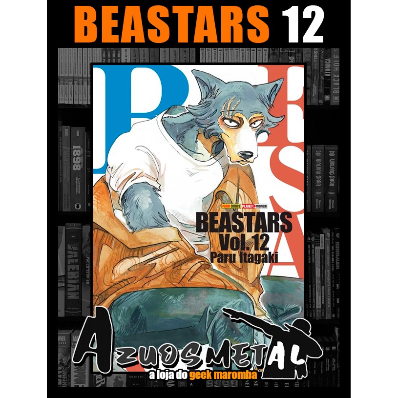 Beastars Vol 12 Manga Panini Portugues Shopee Brasil