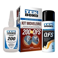 Adesivo Instantâneo - Kit Mdf / 100g -tekbond