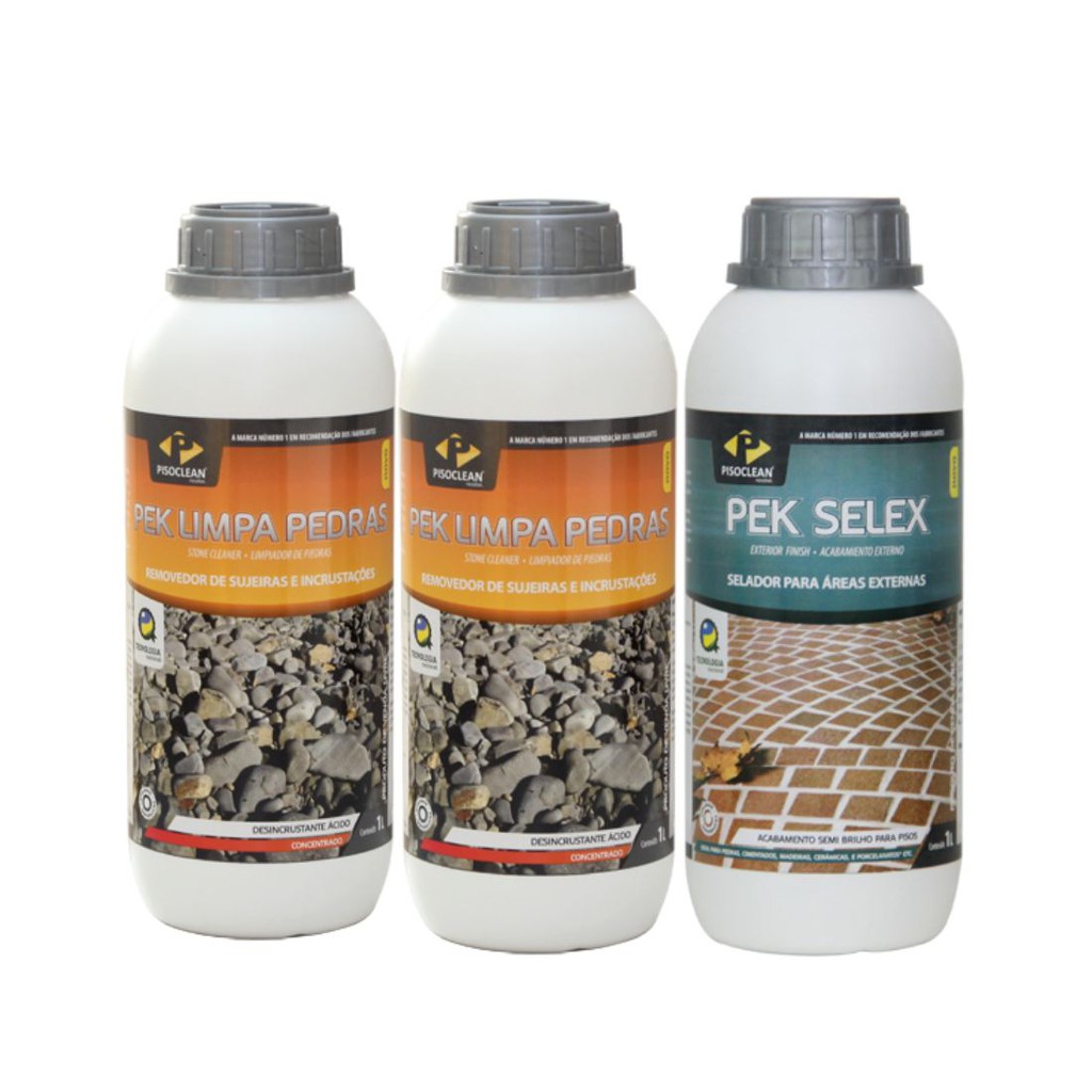 Pek Limpa Pedras + Pek Selex - Limpeza e Proteção
