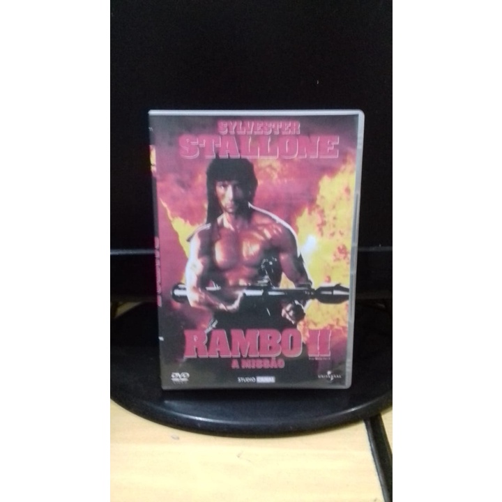 DVD Rambo 2  A Missão 1985 Dual Aúdio/Dublado HD1080p