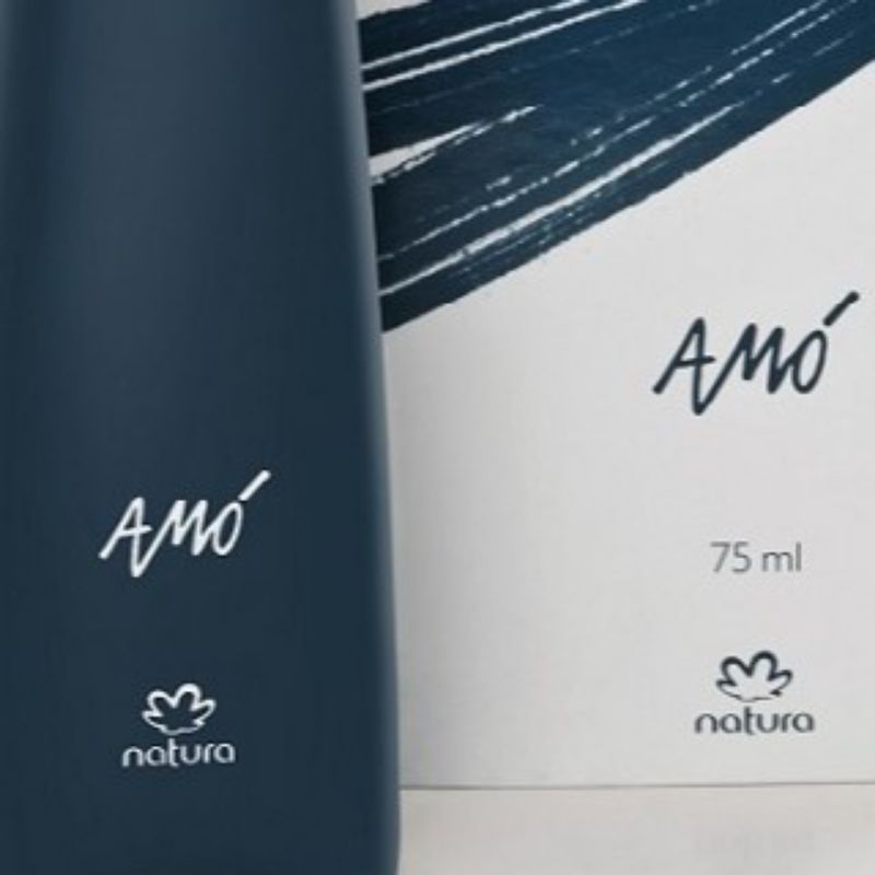 Amó desodorante Colônia Natura Masculino Amadeirado 75ml | Shopee Brasil