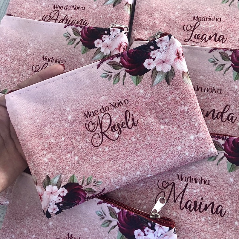Necessaire Personalizada para Madrinhas de Casamento