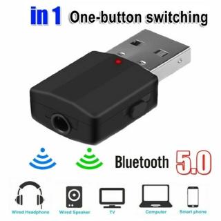 Dispositivos 2 Em 1 Adaptador Bluetooth 5.0 Transmissor USB Receptor De Áudio De Música