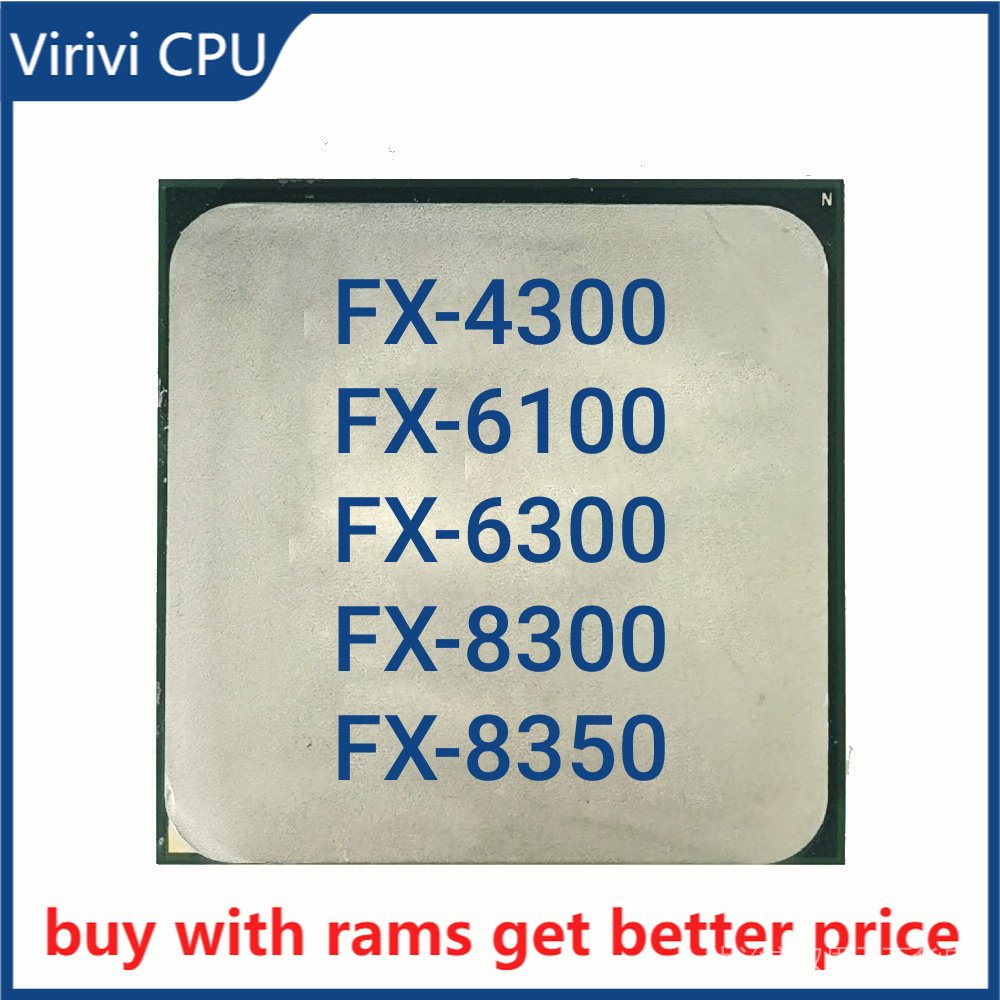 Amd Fx-4300-6100-6300-8300-8350 Cpu Am3