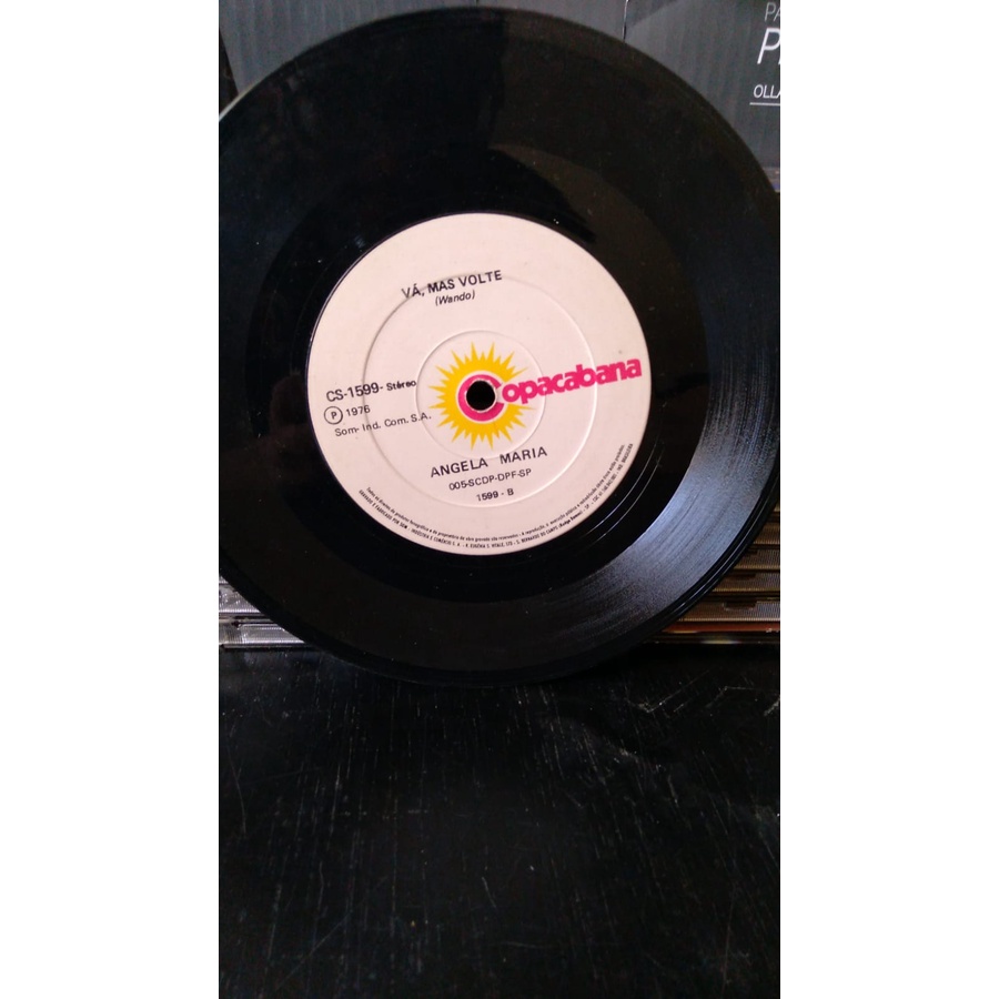 Compacto Ângela Maria(1976) Moça Bonita/Vá Mas Volte