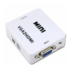 Conversor Vga Para Hdmi Com Saída De Áudio P2 Vga2hdmi