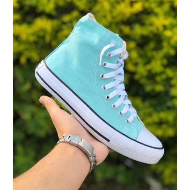 Tênis Cano alto Converse Star Bota Verde BeeCost