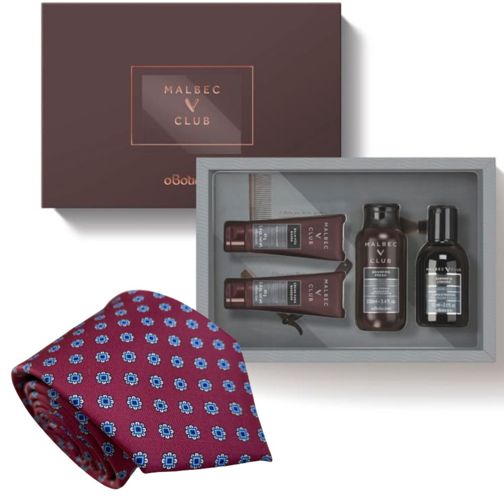 Malbec Club Viagem Gravata Seda Elegance Shopee Brasil
