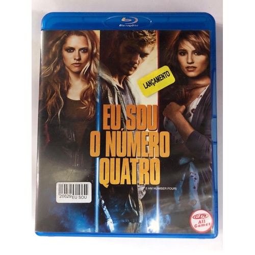 Eu Sou O Numero Quatro - Bluray usado
