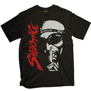 Camiseta Sabotage Classica Rap Nacional underground brasileiro do gueto, facção central, Hip-Hop em Oferta na Shopee