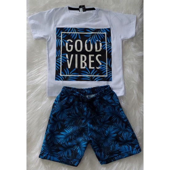 Conjunto de verão roupa infantil menino camiseta e bermuda masculino tamanho do 1 ao 16