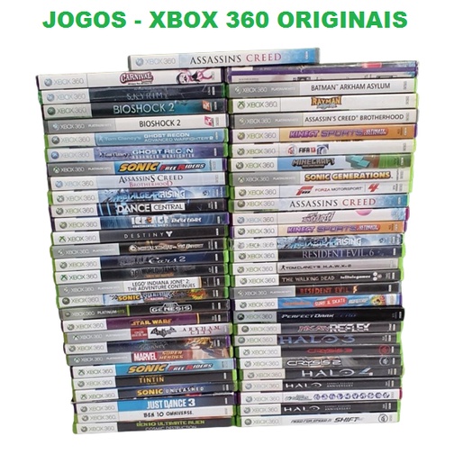 Jogos para XBOX 360 - Original - Mídia Física - Escorrega o Preço