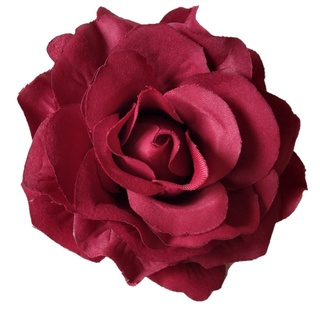 Presilha de cabelo Rosa vermelha Acessório Cigano