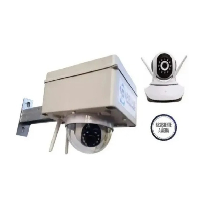 Case Suporte Capa Camera Ip 360ª Robozinho Wifi Ip66 uso externo