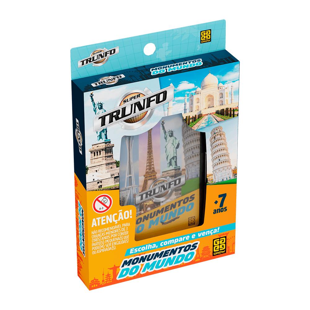Super Trunfo Monumentos do Mundo em Oferta na Shopee
