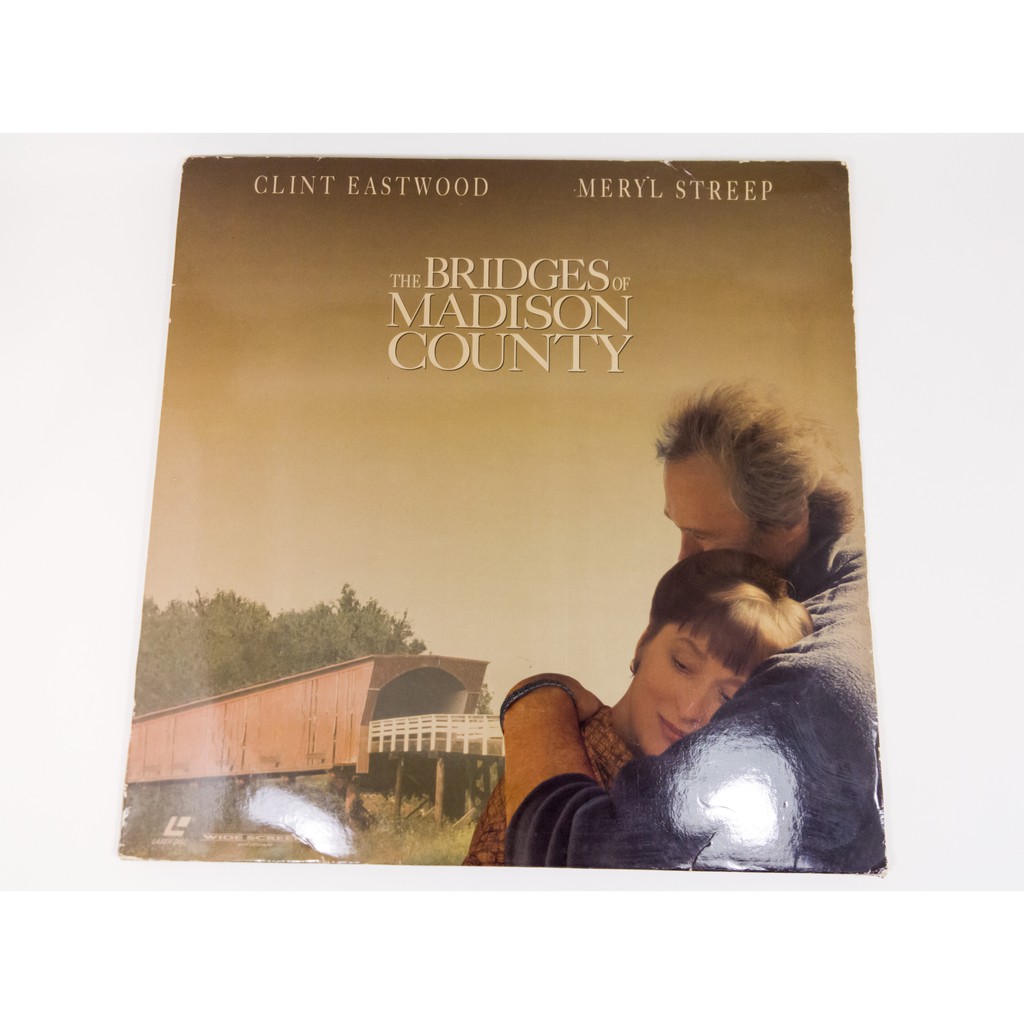 LD Laser Disc The Bridges of Madison County As Pontes de Madison
