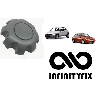 1 unidade Manopla Regulagem de Banco - Cinza - Ford Ka Fiesta Courier