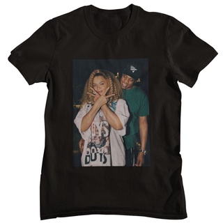 Camiseta Beyonce e Jay Z Carters Unissex Em Algodão