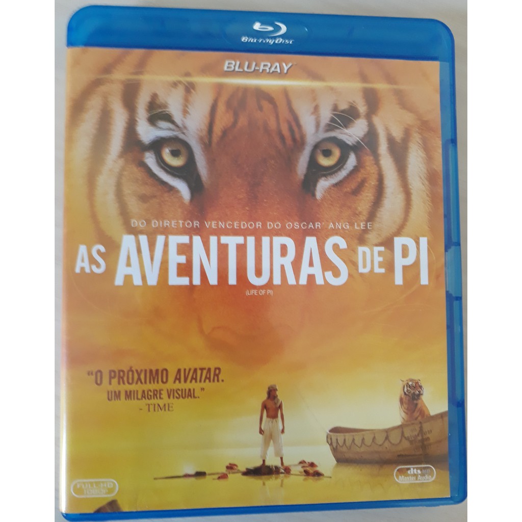 Dvd Blu Ray As Aventuras De Pi Tigre Richard Bonus Fox disney