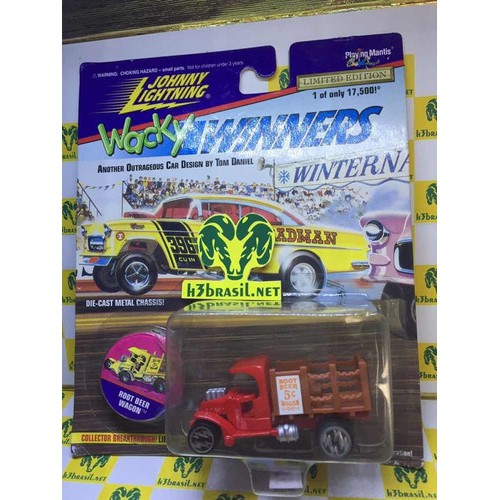 Bx479 Johnny Lightning Truck Pickup Ford Root Beer Wagon H3