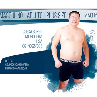 CUECA PLUS SIZE GG1 GG2 GG3 ATACADO DIRETO DA FABRICA REVENDA