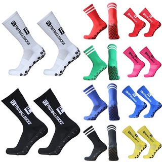 New Style FS Meias Redondas De Silicone Com Ventosa Antiderrapante Para Futebol/Esportes/Masculino/Mulheres