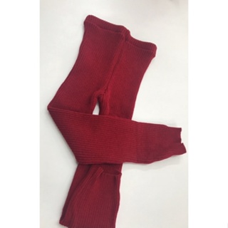 Calça fuso canelada de lã infantil unissex feminino masculino para inverno outono em Oferta na Shopee