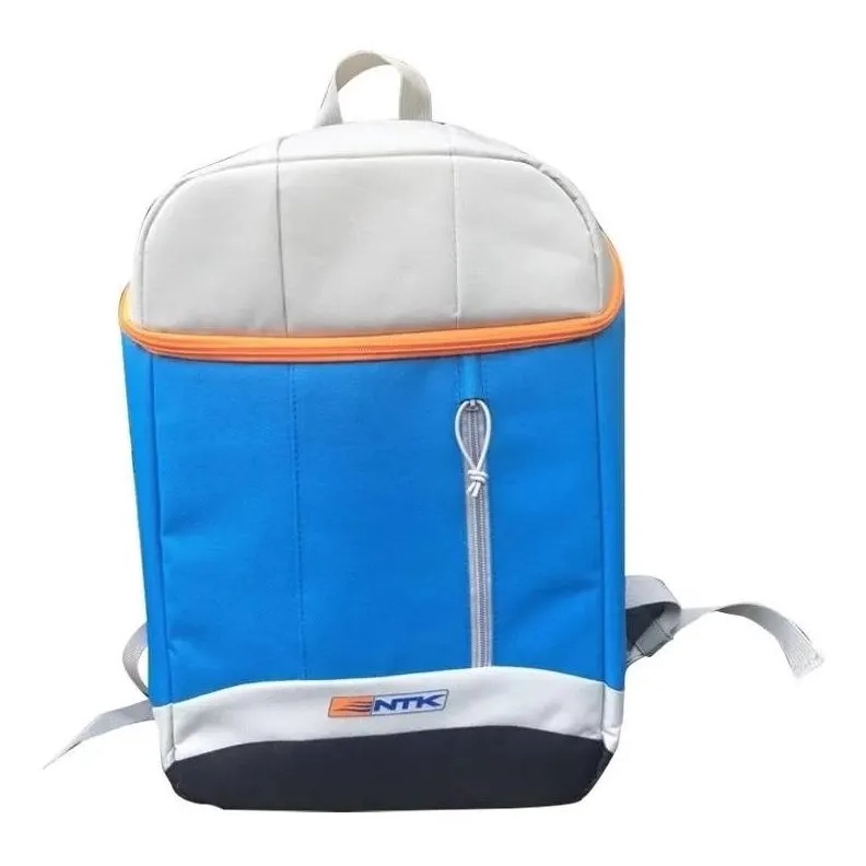 Bolsa Mochila Térmica Cooler To Go 20l Azul Camping Praia Nautika