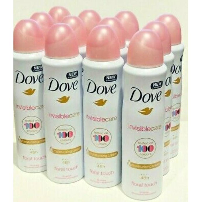 KIT DOVE DESODORANTE INVISIBLECARE AEROSOL 150ML 12 UNIDADES