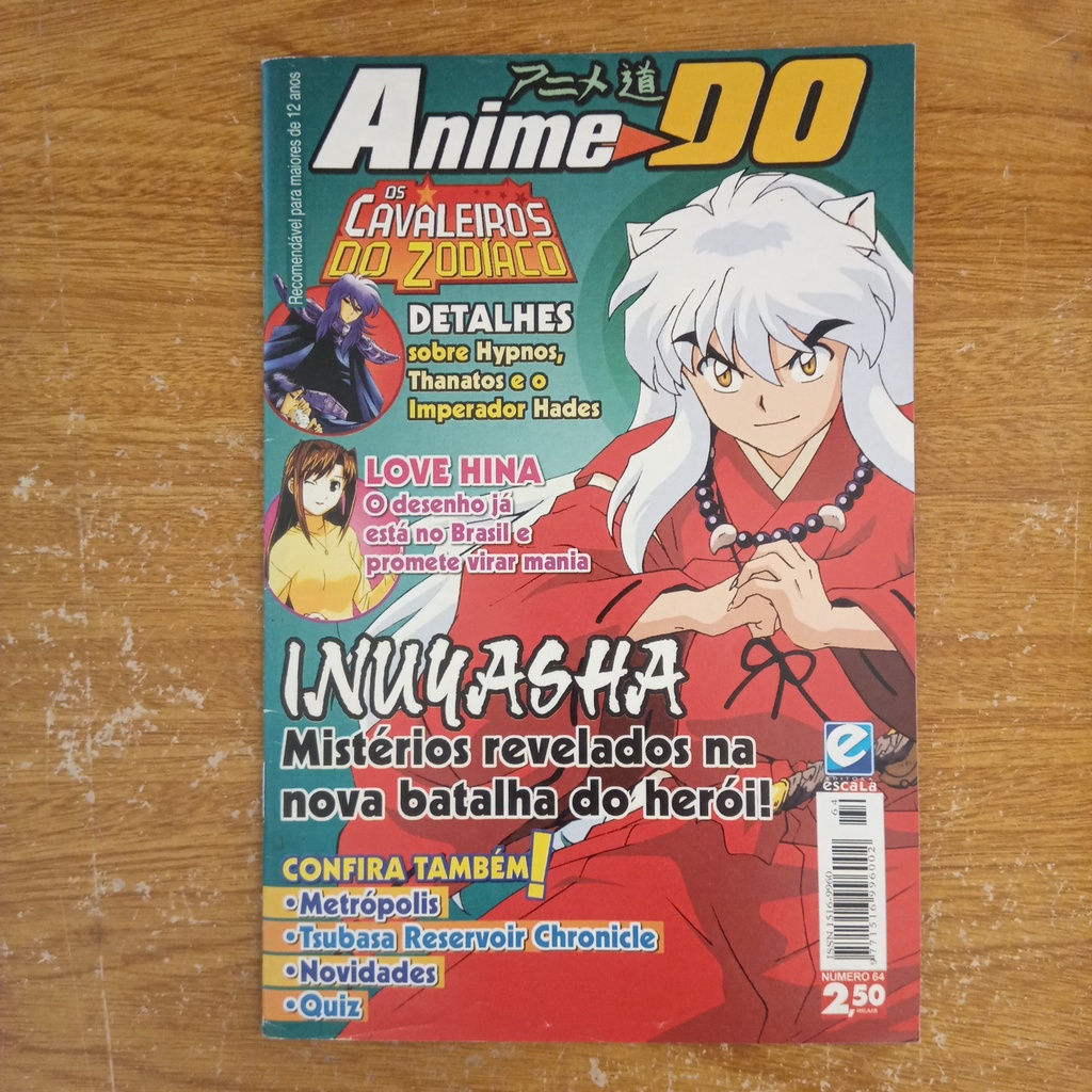 Revista Anime Do Inuyasha Shopee Brasil 8392