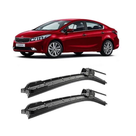 Par Palhetas Limpador De Parabrisa Dianteiro Para Kia Cerato 2013 Até 2021