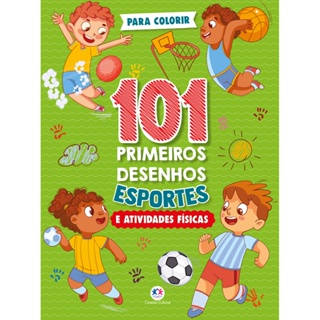 Livro - 101 primeiros desenhos - Esportes e atividades físicas em Oferta na Shopee