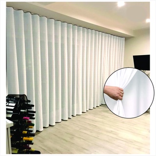 Cortina Gaze De Linho Com Forro Microfibra 6 M X Altura Sob Medida - Trilho Suíço duplo em Oferta na Shopee
