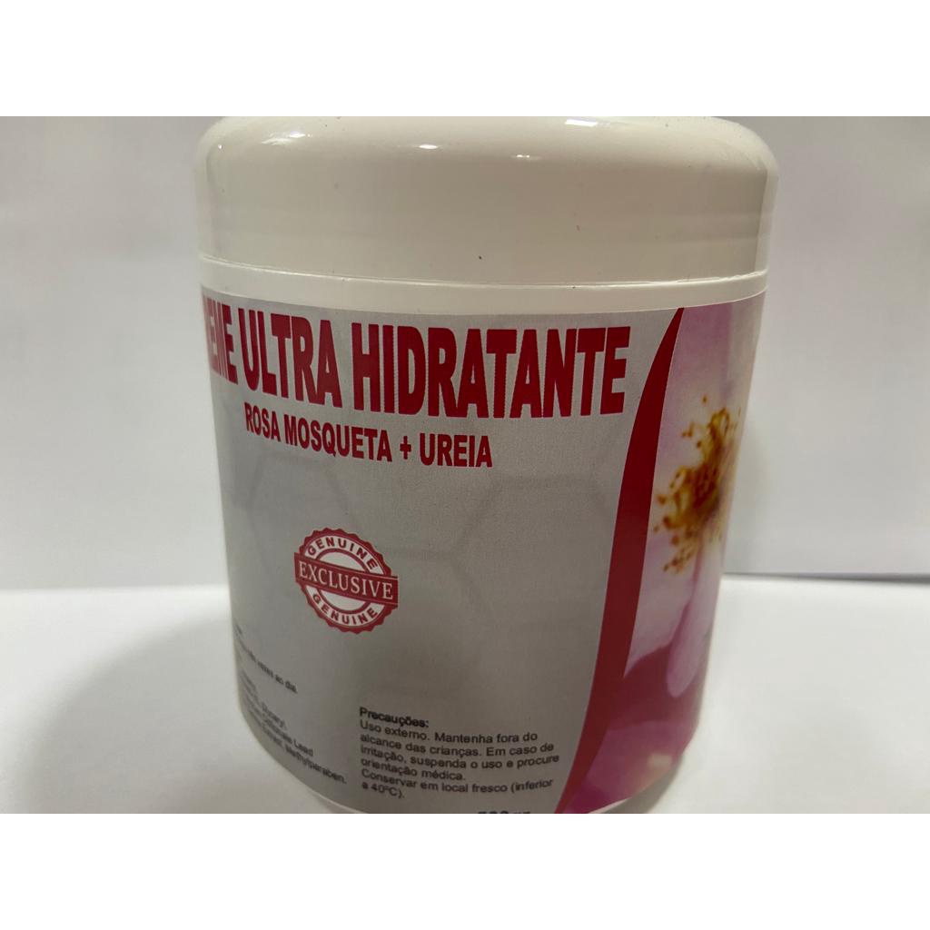 Creme Ultra Hidratante Rosa Mosqueta + Uréia 500 Gramas