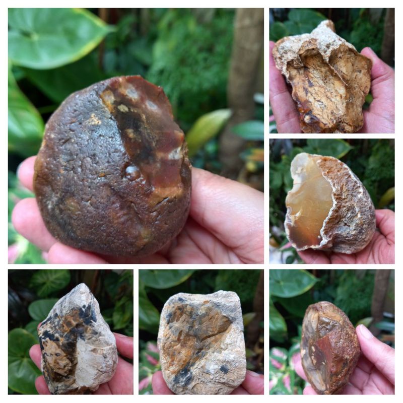 1 pedra ágata ou jaspe natural bruta a escolher Cant
