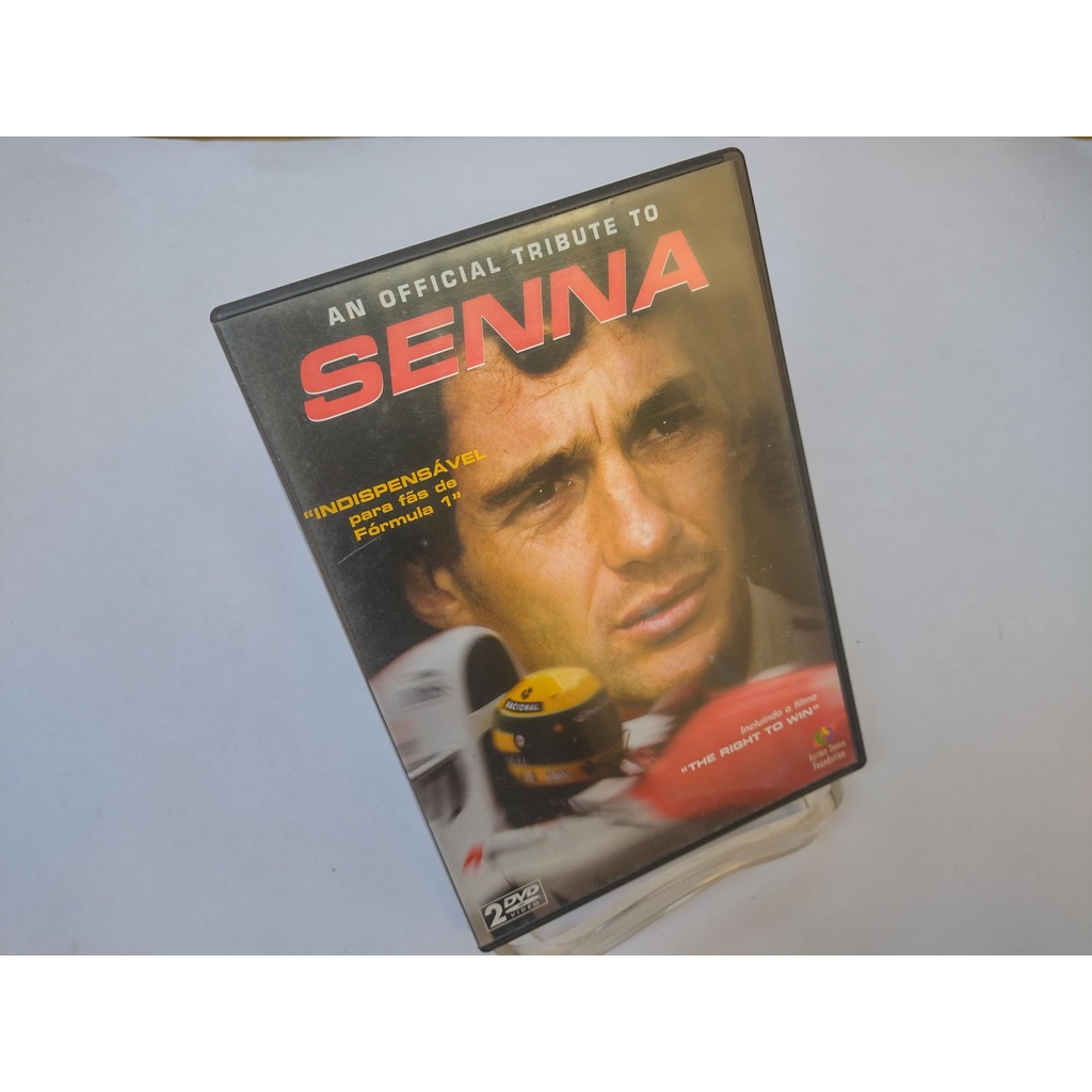 DVD - An Official Tribute To Senna - DVD Duplo - Documentário