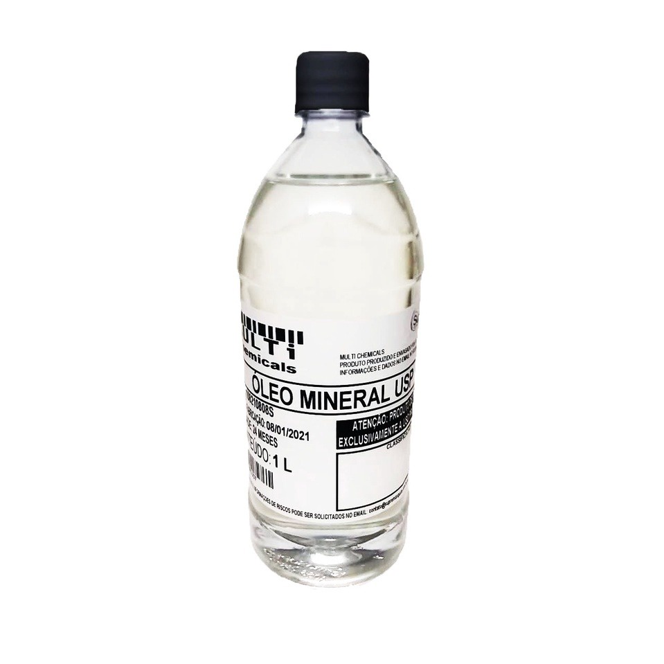 Óleo Mineral Usp -  Grau Alimentício - 1 lt - Multichemicals em Oferta na Shopee