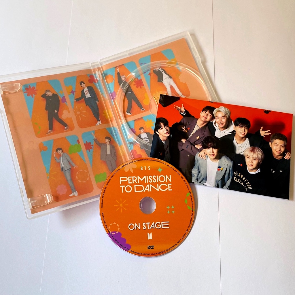 DVD BTS Permission to Dance On Stage 2021 Los Angeles | Shopee Brasil