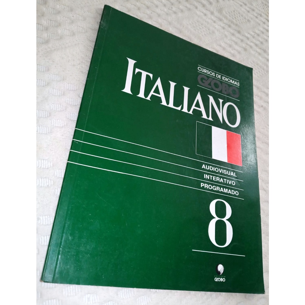 Curso De Idiomas Italiano Editora Globo Volume 8