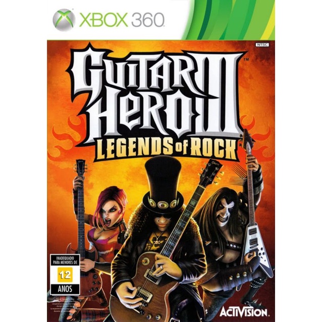 Guitar Hero 5 Xbox 360 Só A Guitarra Corre Que Ta Baratinho