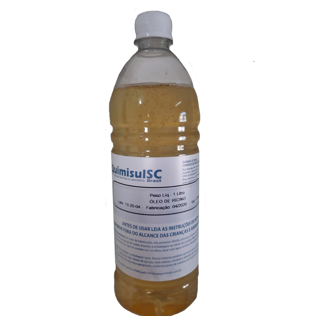 Óleo de rícino 1 litro ---100% vegetal em Oferta na Shopee