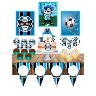 KIT FESTA SÓ UM BOLINHO SIMPLES GRÊMIO