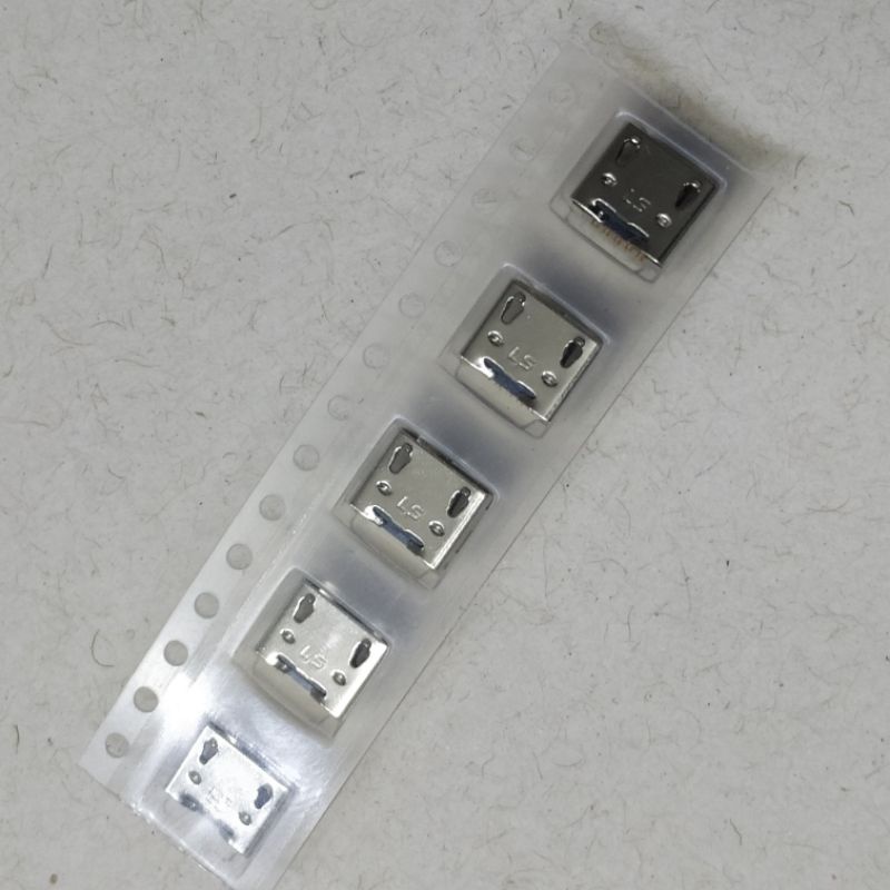 5 Peças / Conector De Carga Lg Antigo  L5 Ii E455 / E470 / L65 / P705 / D295 / E977 / L30 / L40 / D157 / D175