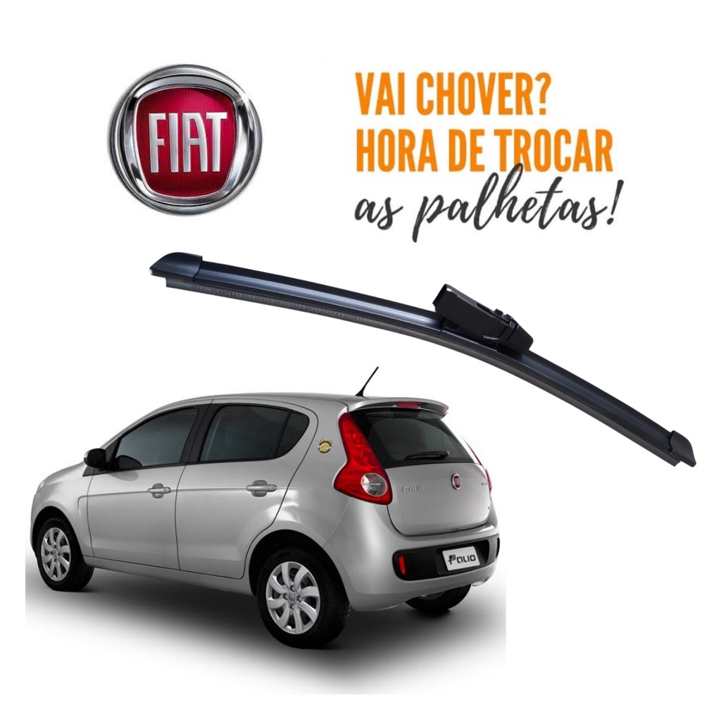 Palheta Limpador Traseiro Novo Fiat Palio 2012 2013 2014 2015 2016 em Oferta na Shopee