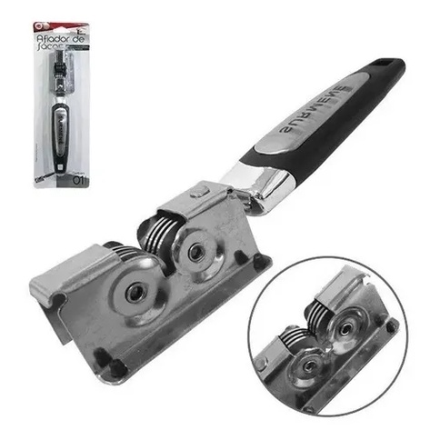 Afiador Amolador De Facas  Metal Profissional Amolador Faca Cerâmica Churrasco Com Qualidade