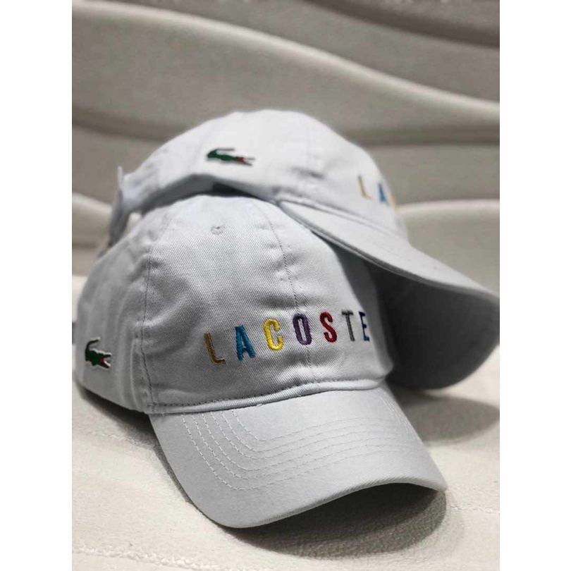 bone lacoste letreiro mini croc de lado mc hariel modelo djokovic ...