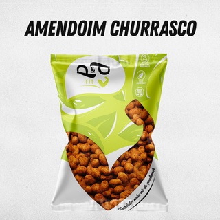 Amendoim Crocante Churrasco 250G - P&P FIT