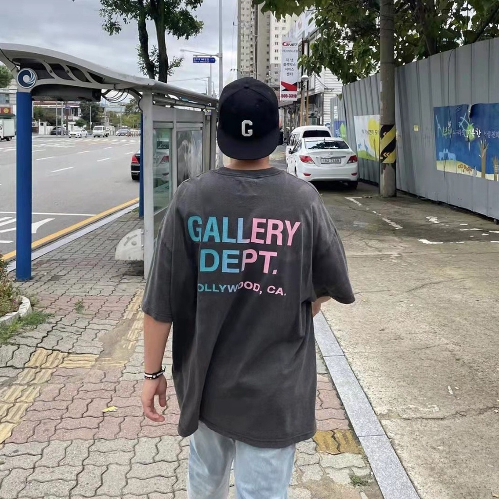 直営店限定 www 【極美品】GALLERYDEPT Thru LOGO BOARDWALK Tシャツ