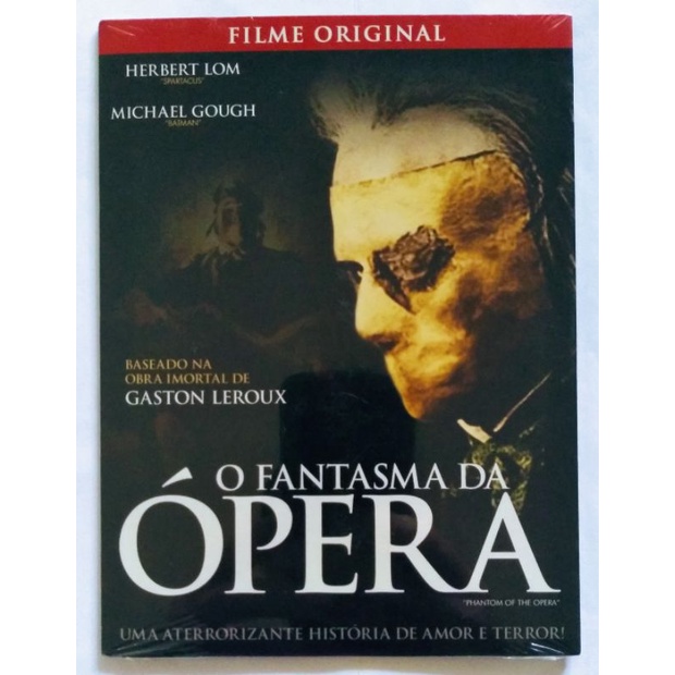 Dvd O Fantasma Da Ópera - Lacrado e Original.  dvd light (RARIDADE)