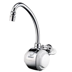 Torneira Elétrica de Parede Versátil Cromada/Branco 5500W Lorenzetti